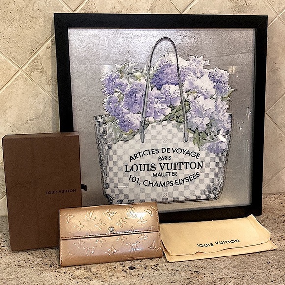 Louis Vuitton Vernis Monogram Long Wallet and unbranded chain - Picture 4 of 11